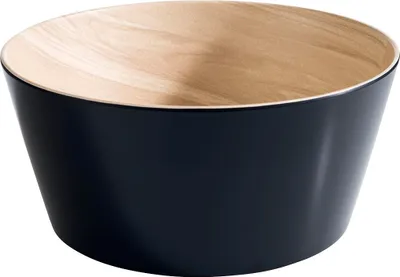 Produktbild von APS Frida Schale, Höhe: 105 mm, ø: 220 mm, schwarz