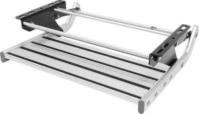 Obrázek produktu pro Schody do karavanu, skládací design, vysoká nosnost, stříbrná barva