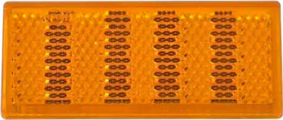 Immagine prodotto di Riflettore giallo 76 x 34 mm con nastro autoadesivo