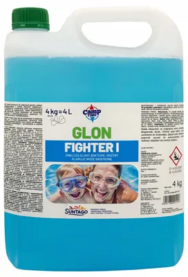 Produktbild von Algenbekämpfer für Poolwasser, flüssig, 4 L, gegen Algen, Bakterien, Pilze