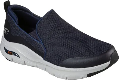 Produktbild von Skechers Herren Slipper Sportlich Gummisohle blau