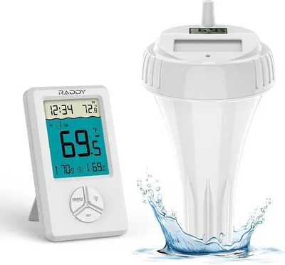 Produktbild von Drahtloser Poolthermometer Innen Außen Benutzung