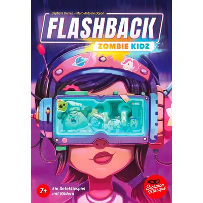 Produktbild von Asmodee LSMD0017 - Flashback - Zombie Kidz - Kinderspiel, Kartenspiel