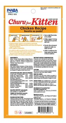 Produktbild von Inaba Churu Kätzchen Huhn Rezept