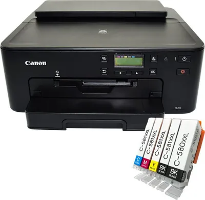 Produktbild von Canon PiXMA TS705a Tintenstrahldrucker + 5 komp. Tinten, USB-Kabel