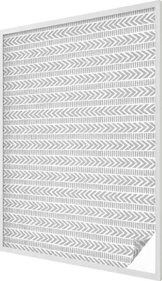Produktbild von Buntglas Fensterfolie – 146x100 cm – Stained-Glass Design – blickdichte dekorative Sichtschutzfolie – selbstklebend, UV-Schutz – Geometrische Streifen