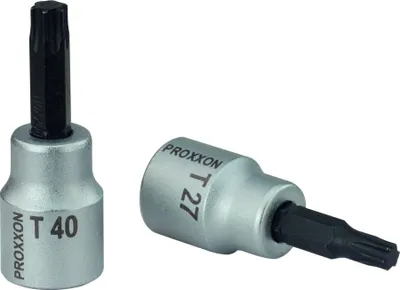 Image de Proxxon Steckschlüsseleinsatz TX40 Torx Einsatz / Nuss Antrieb 10mm (3/8')