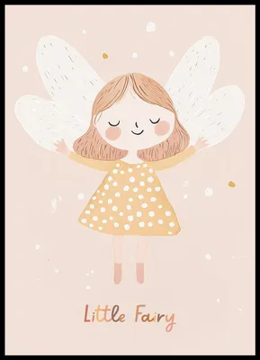 Produktbild von Poster 50x70cm Muster für Kinder, Mädchen fürs Kinderzimmer - Kleinkind