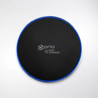 Produktbild von prio Fast Charge Wireless Charger 15W (USB-C) - Schwarz