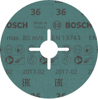 Immagine prodotto di Disco in fibra R780, ideale per metallo e inox, 125 x 22,23 mm, 36