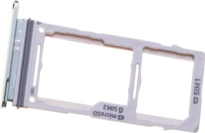 Produktbild von Samsung Galaxy S10+ Dual SIM (SM-G975F) Simkartenhalter und SD Card Tray, Original Ersatzteil, Prisma Grün