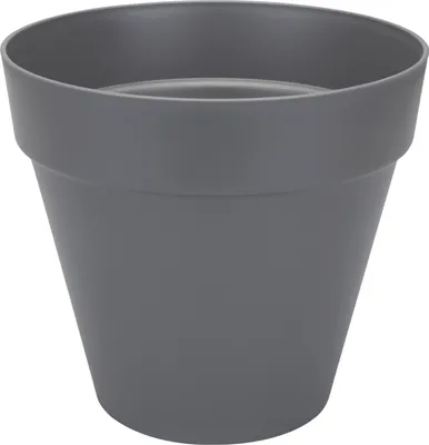 Produktbild von elho loft urban Rund Rollen 60 Übertopf - anthrazit
