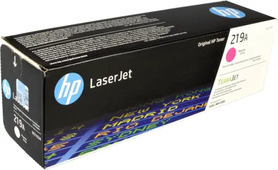 Produktbild von HP 219A Magenta Original LaserJet-Tonerkartusche, 1200 Seiten, 0 Seiten, Magenta, 1 Stück(e)