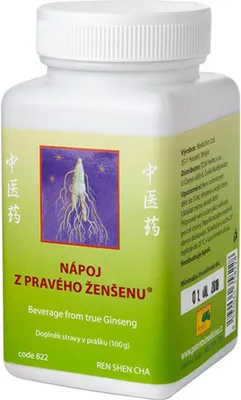 Produktbild von 822 Getränk aus echtem ginseng (REN SHEN CHA), 100 g