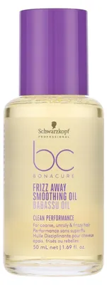 Immagine prodotto di Schwarzkopf BC Bonacure Frizz Away Soothing Oil 50ml - olio anticrespo