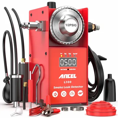 Produktbild von Rauchgerät für Autos – Lecksuchgerät – Rauchgenerator – Leckdetektor – 12V Anschluss – Digitales Druckmessgerät