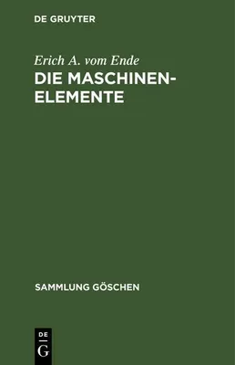 Produktbild von Die Maschinenelemente