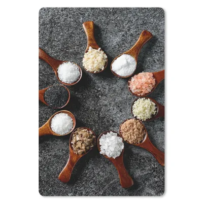 Produktbild von MuchoWow® Mauspad Mousepad Löffel - Kräuter - Gewürze - Küche - Industrie 18x27 cm - Mousepads - Maus Mat - Pad - Mausunterlage
