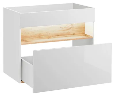 Produktbild von Waschtisch Badezimmer Schränke Waschtische Waschbecken Becken Unterschrank 80cm