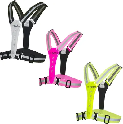 Produktbild von Gato LED Safer Sport Vest | Sicherheitsweste mit USB, Farbe:Gelb