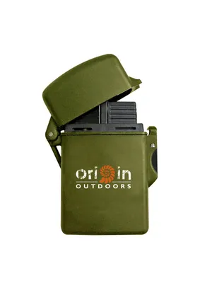 Produktbild von Origin Outdoors Storm Mini-Feuerzeug, oliv
