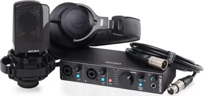 Produktbild von Arturia MiniFuse Recording Pack USB Audiointerface