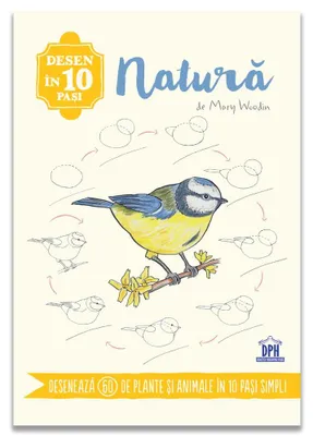 Produktbild von Zeichnen in 10 Schritten: Natur – Kreativer Leitfaden für 7+ Jahre