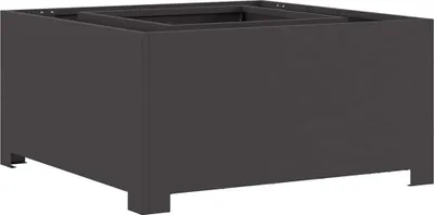 Obrázek produktu pro vidaXL Ohniště černé 80 x 80 x 40 cm Ocel válcovaná za studena