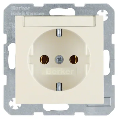 Zdjęcie produktu dla Hager 47508982, Typu F, Biały, Duroplast, Plastik, 250 V, 16 A, 50 - 60