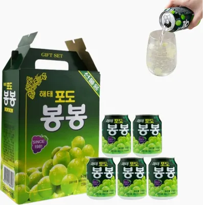 Immagine prodotto di Succo d'uva HAITAI Bon Bon 238ml - con pezzi di frutta