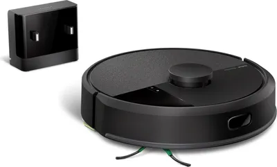 Produktbild von iRobot 105 Combo, Beutellos, Schwarz, Rund, 3 Rad/Räder, 2.4 - 5 GHz, Teppich, Linoleum, Kacheln