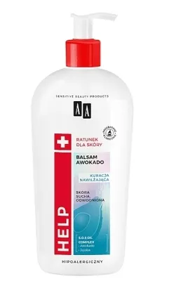 Obrázek produktu pro AA Help Natural Balsam do ciała odżywienie dla skóry suchej Avocado, 400 ml