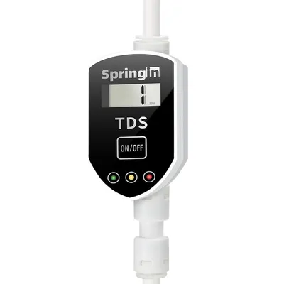 Produktbild von TDS Wasserqualitätstester ,Inline-Messgerät für Umkehrosmose, Trinkwasser und Aquarium, Plug-and-Play, präzise TDS Messgerät