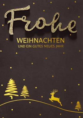 Produktbild von Weihnachten  Glückwunschkarte im Format 115 x 17cm mit Umschlag