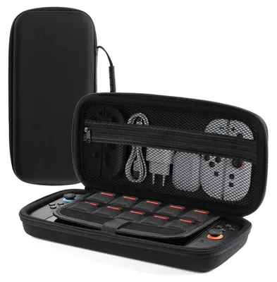 Immagine prodotto di Per Nintendo Switch 2 Borsa di stoccaggio EVA Custodia di trasporto / Custodia protettiva Nero