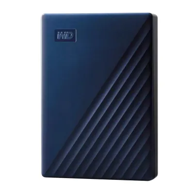 Produktbild von WD My Passport for Mac WDBK6C0060BBL - Festplatte - verschlüsselt - 6 TB - extern (tragbar) - USB 3.2 Gen 1 - 256-Bit-AES - Blau