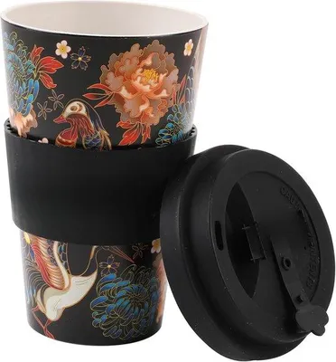 Obrázok produktu pre Ekologický šálka na kávu z recyklovaného plastu, 435 ml