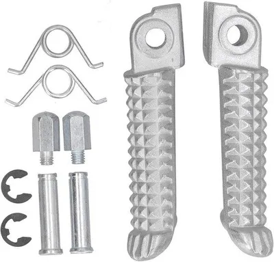 Image de Repose-pieds de moto - Repose-pieds de rechange pour R1, R6, MT09, MT07, R3, R15, R25, FZ1, FZ6, YZF600, YZF1000