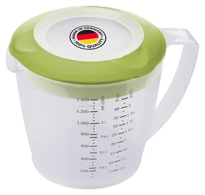 Productafbeelding van Rührkom met deksel, kleur appelgroen, inhoud 1,4 liter