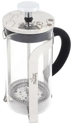 Productafbeelding van French Press Koffiemaker - Cafetiere 600 ml - zwart
