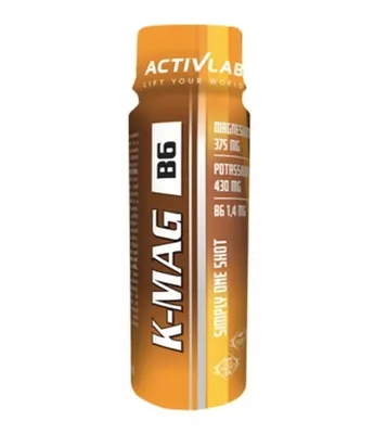 Obrázek produktu pro K-Mag B6 Šot 100ml - Tekutý doplněk stravy s hořčíkem a vitamínem B6, podporující správnou funkci organismu. Dávkování: 1 šot denně. --> Hořčík a Vitamín B6 Šot 100ml - Tekutý doplněk stravy pro zdrav