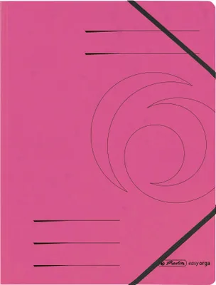 Productafbeelding van Herlitz 11159654 Hoekversterker easyorga, A4, karton, fuchsia