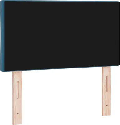 Produktbild von vidaXL Kopfteil Dunkelblau 80 cm Samt