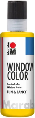 Zdjęcie produktu dla Marabu 0406 04 019 Window Color fun&fancy Gelb 80 ml(P)
