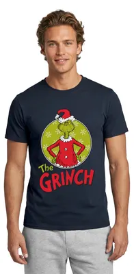 Produktbild von Spreadshirt Der Grinch Logo The Grinch Männer T-Shirt, 3XL, Navy