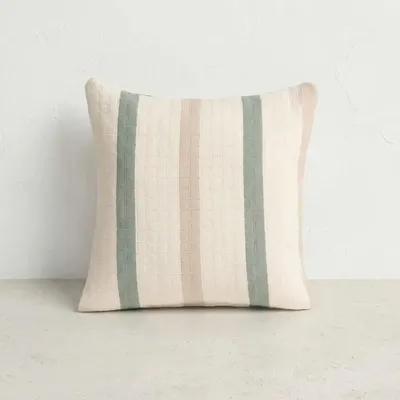 Obrázek produktu pro Sada 2 kusů žakárových povlaků na polštáře Gamusi v barvě Tessera Green – 45 × 45 cm – dekorativní povlaky na polštáře –  OEKO-TEX