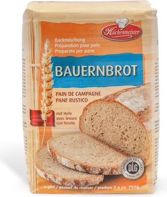 Produktbild von Küchenmeister Bauernbrot Backmischung 500 g