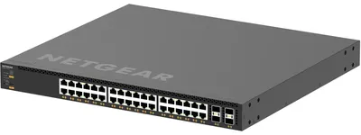Obrázok produktu pre NETGEAR XSM4340CV, Riadený, L3, 10G Ethernet (100/1000/10000), Podpora napájania cez Ethernet (PoE), Inštalácia do Racku, 1U
