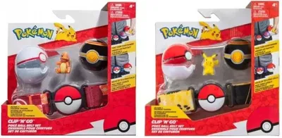 Zdjęcie produktu dla Pokemon Pas z klipsem i kulą do figurek