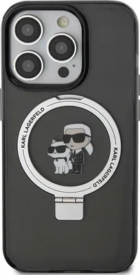 Immagine prodotto di Karl Lagerfeld Klhmp13Lhmrskck Custodia rigida per Iphone 13 Pro 6.1 Czarny/Nero Supporto ad anello Karl&Choupettte Magsafe